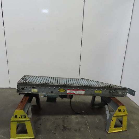 Hytrol 138-LRSS Live Roller Merge Convayor13" BF 72" OAL 6 FPM 208-230/460V 3Ph