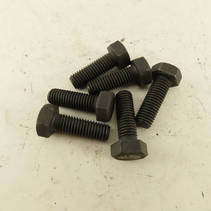 Bulten M12X1.75 Metric Hex Head Bolt Grade 8.8 35mm Thread Length Lot Of 6