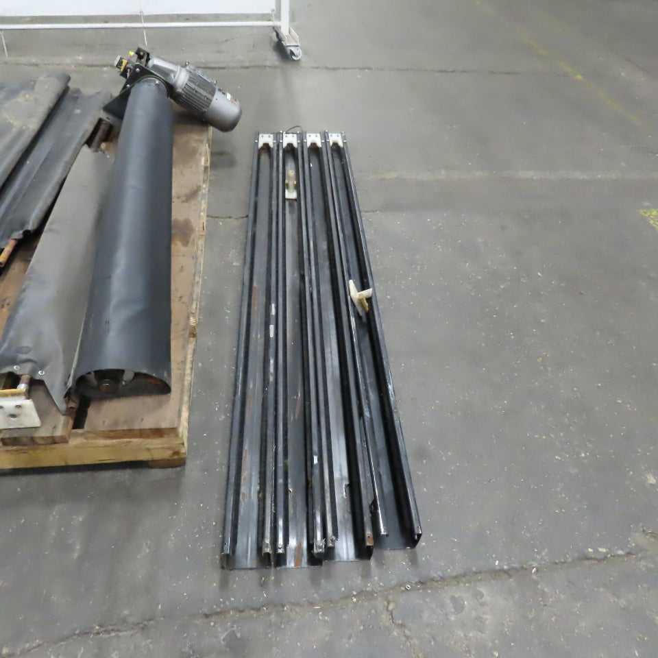 Power Drop Down Safety Curtain 48" Wide x 72" High 230/460V 3Ph Lot