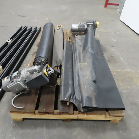 Power Drop Down Safety Curtain 48" Wide x 72" High 230/460V 3Ph Lot