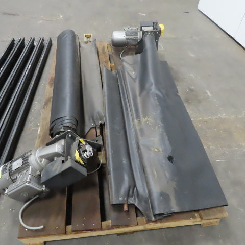 Power Drop Down Safety Curtain 48" Wide x 72" High 230/460V 3Ph Lot