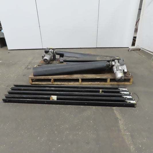 Power Drop Down Safety Curtain 48" Wide x 72" High 230/460V 3Ph Lot