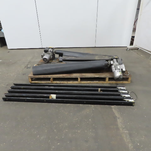 Power Drop Down Safety Curtain 48" Wide x 72" High 230/460V 3Ph Lot