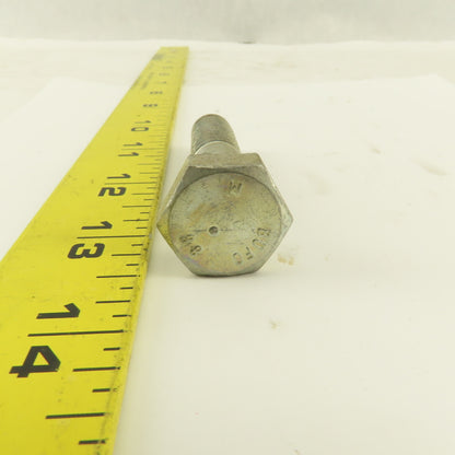 M14X2.00 Metric Hex Head Bolt 60mm Long Grade 8.8 Zinc Lot Of 7