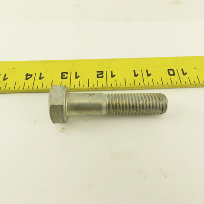 M14X2.00 Metric Hex Head Bolt 60mm Long Grade 8.8 Zinc Lot Of 7