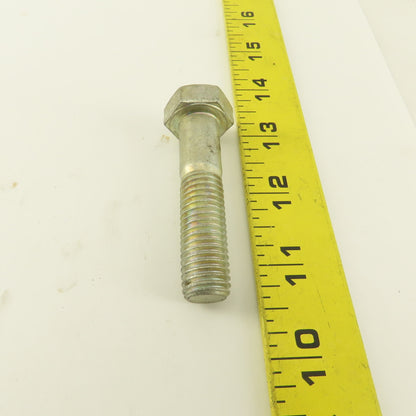 M14X2.00 Metric Hex Head Bolt 60mm Long Grade 8.8 Zinc Lot Of 7