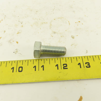 M12X1.75 Metric Hex Head Bolt Full Thread 30mm Long Grade 8.8 Zinc Lot Of 10