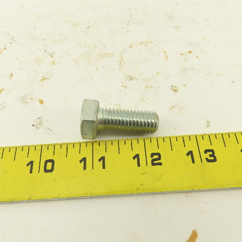 M12X1.75 Metric Hex Head Bolt Full Thread 30mm Long Grade 8.8 Zinc Lot Of 10