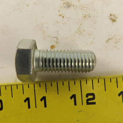 M12X1.75 Metric Hex Head Bolt Full Thread 30mm Long Grade 8.8 Zinc Lot Of 10