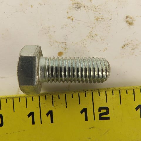 M12X1.75 Metric Hex Head Bolt Full Thread 30mm Long Grade 8.8 Zinc Lot Of 10
