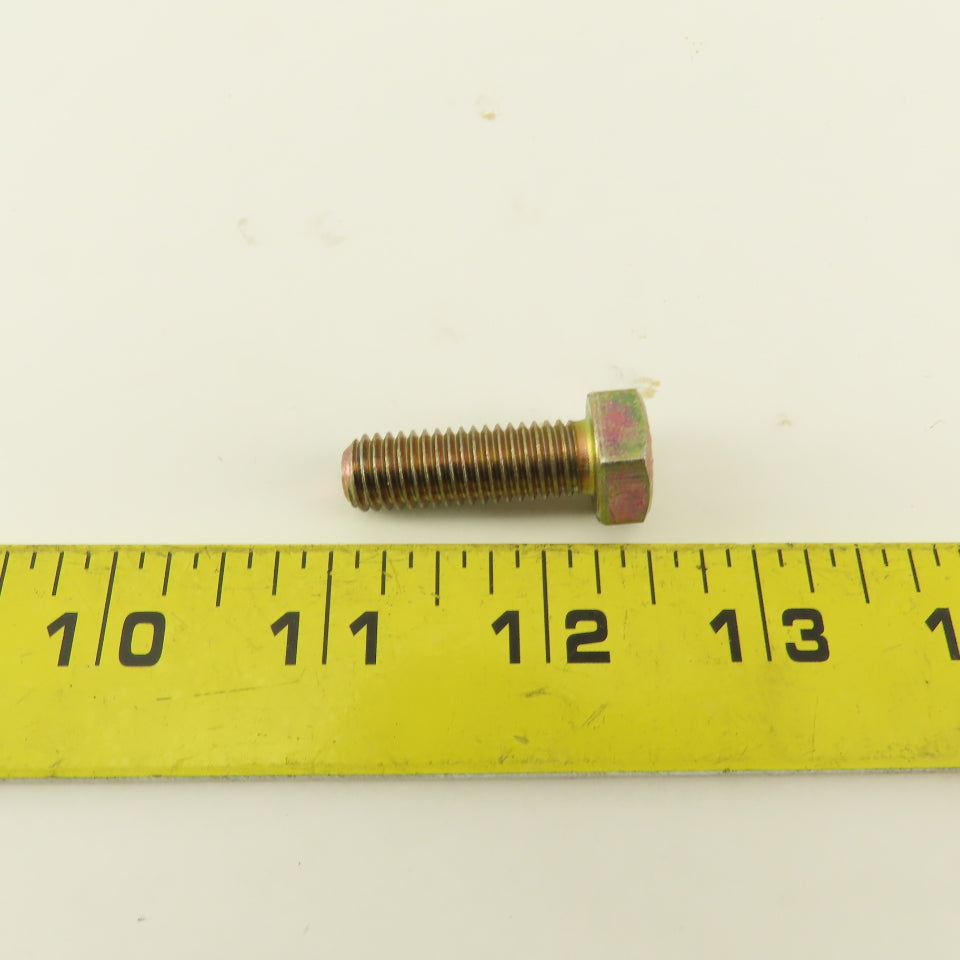 M10X1.50 Metric Hex Head Bolt Full Thread 30mm Long Grade 10.9 Zinc Lot Of 9
