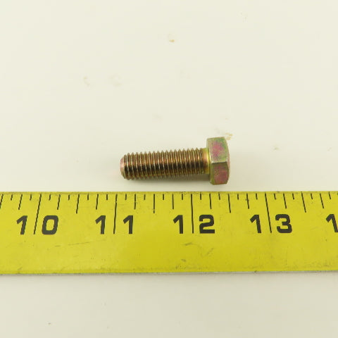 M10X1.50 Metric Hex Head Bolt Full Thread 30mm Long Grade 10.9 Zinc Lot Of 9