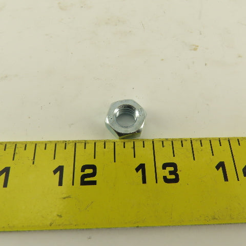 M8-1.25 DIN 934 Zinc Steel Hex Nut Class 8 Lot Of 100