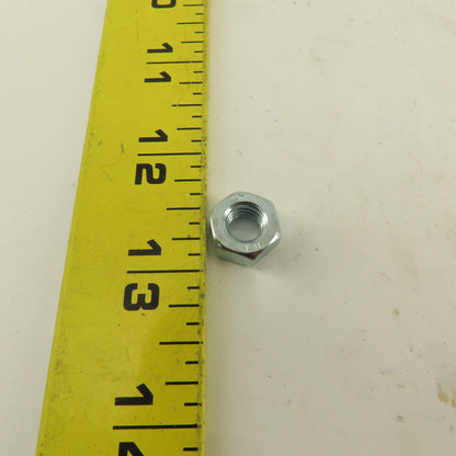 M8-1.25 DIN 934 Zinc Steel Hex Nut Class 8 Lot Of 100