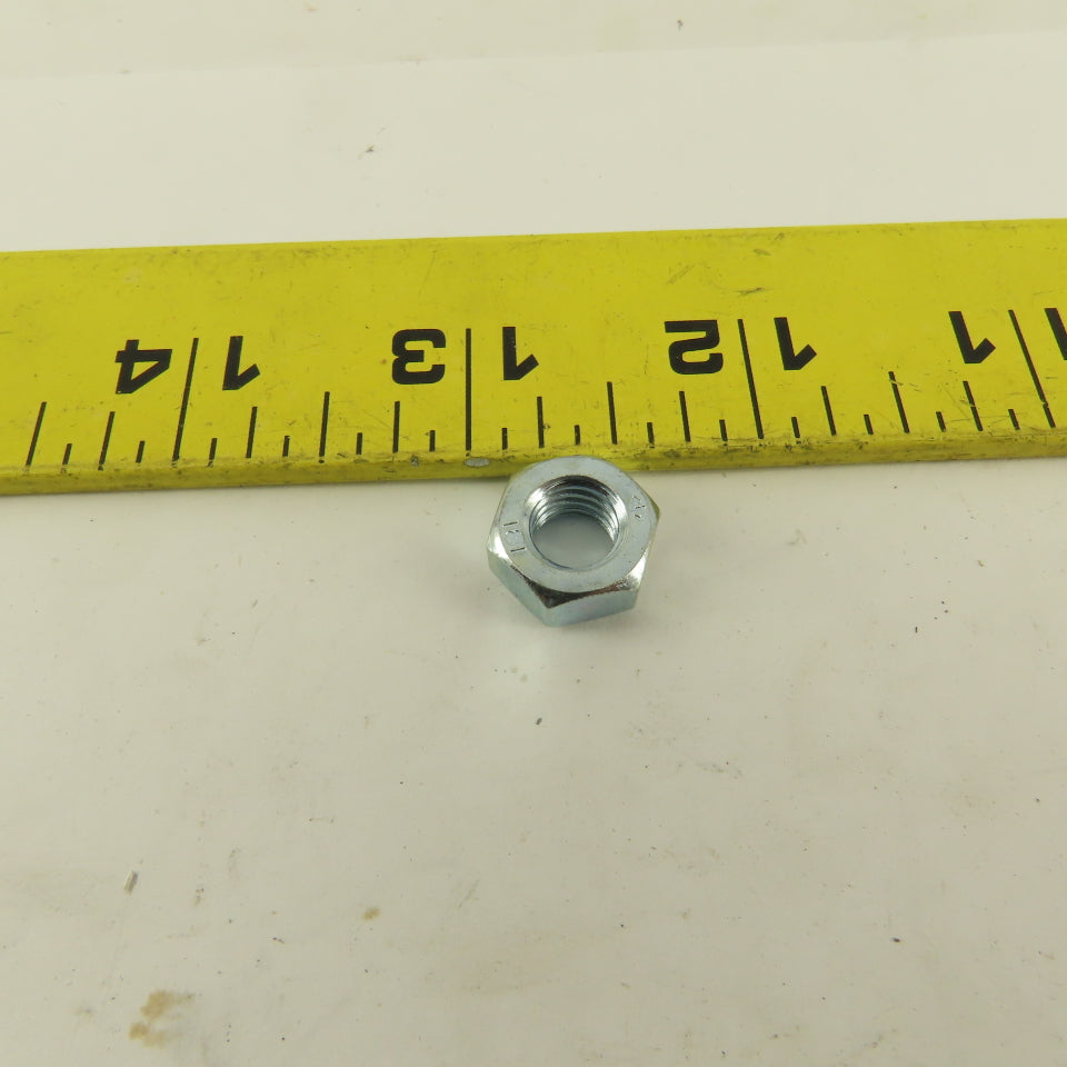 M8-1.25 DIN 934 Zinc Steel Hex Nut Class 8 Lot Of 100