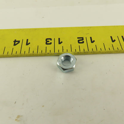 M8-1.25 DIN 934 Zinc Steel Hex Nut Class 8 Lot Of 100