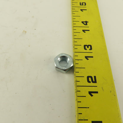 M8-1.25 DIN 934 Zinc Steel Hex Nut Class 8 Lot Of 100