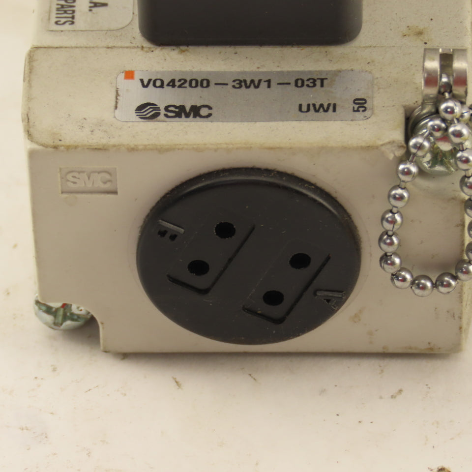 SMC VQ4200-3W1 2 Position Solenoid Directional Air Valve 110V Coil