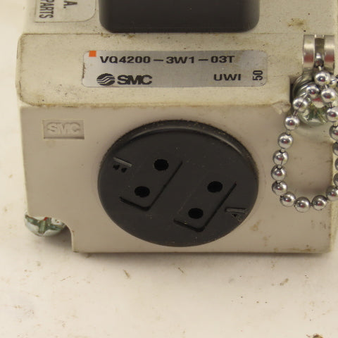 SMC VQ4200-3W1 2 Position Solenoid Directional Air Valve 110V Coil