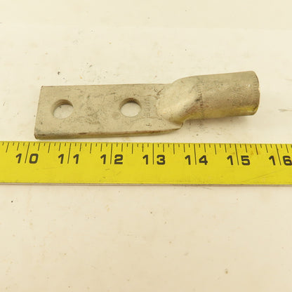 Hubbell VHCS 4/0 500 Wire Terminal Tin Coated Copper Lug 1-1/2" Bolt Pad Width