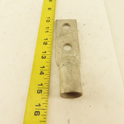 Hubbell VHCS 4/0 500 Wire Terminal Tin Coated Copper Lug 1-1/2" Bolt Pad Width