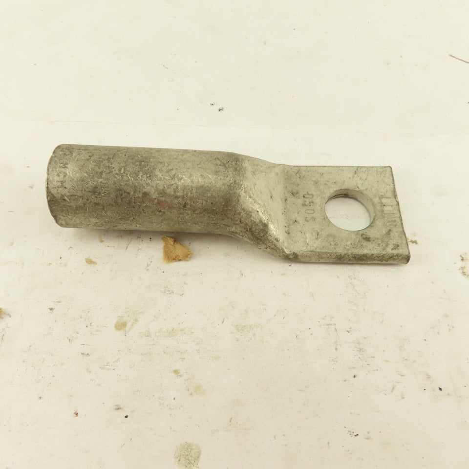 Penn Union BBLU-050S 500 MCM Wire Terminal Tin Coated Copper Lug