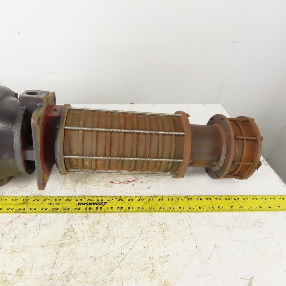 Gusher Pump SMSC4-11-1000FJ-4 Vertical Multi Stage Centrifugal Pump 10Hp 3450RPM