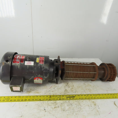 Gusher Pump SMSC4-11-1000FJ-4 Vertical Multi Stage Centrifugal Pump 10Hp 3450RPM