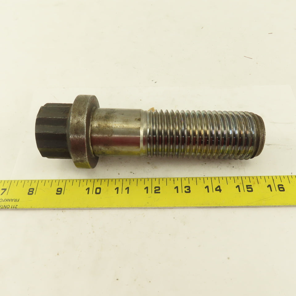 Valley Forge M42x4.5 Metric 12 Point Drive Flange Bolt Grade BD 140mm OAL