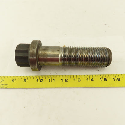 Valley Forge M42x4.5 Metric 12 Point Drive Flange Bolt Grade BD 140mm OAL