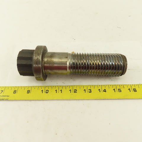 Valley Forge M42x4.5 Metric 12 Point Drive Flange Bolt Grade BD 140mm OAL