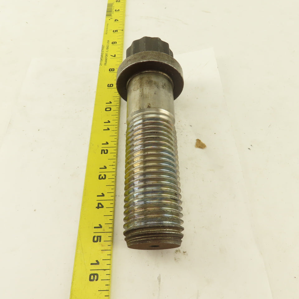 Valley Forge M42x4.5 Metric 12 Point Drive Flange Bolt Grade BD 140mm OAL