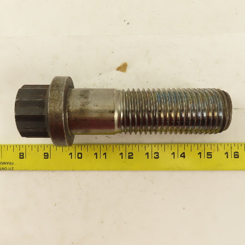 Valley Forge M42x4.5 Metric 12 Point Drive Flange Bolt Grade BD 140mm OAL