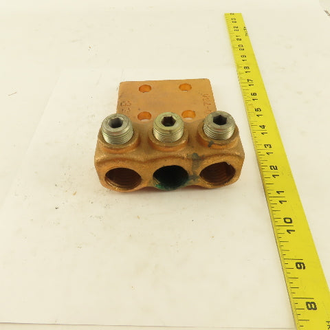 T & B 32017TB 500-750 KCMIL 3 Way Wire Terminal Lug