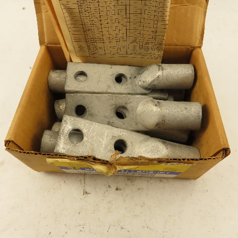 Square D VHCS-500-12BN 4/0 STR-500 MCM Compression Lugs Lot Of 10