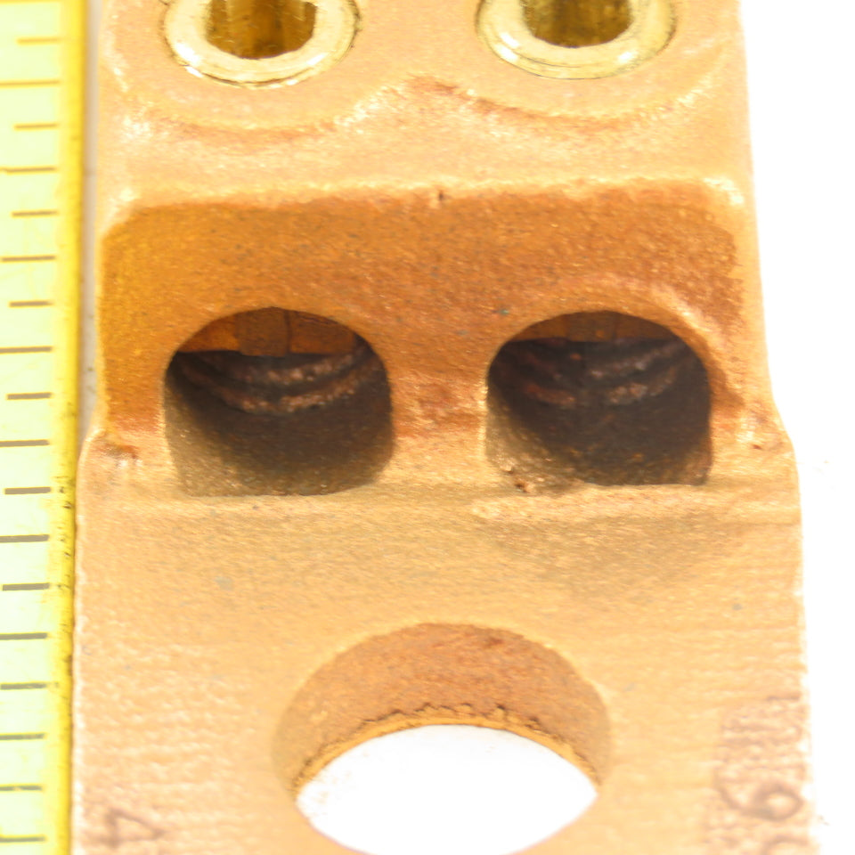Penn Union VVL2-21766 4 AWG Bronze 2 Hole 2 Wire Mechanical Lug