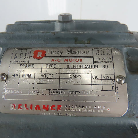 Vickers 14gal Hydraulic Power Unit W/Reliance 3/4hp Electric Motor 230/460V 3Ph