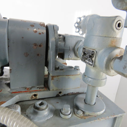 Vickers 14gal Hydraulic Power Unit W/Reliance 3/4hp Electric Motor 230/460V 3Ph