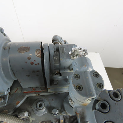 Vickers 14gal Hydraulic Power Unit W/Reliance 3/4hp Electric Motor 230/460V 3Ph
