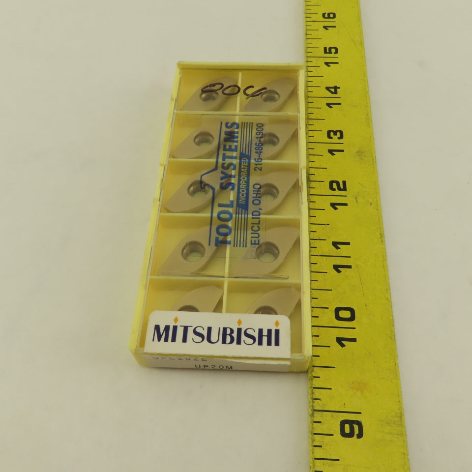 Mitsubishi UPE202E Indexing Carbide Insert UP20M Lot Of 10