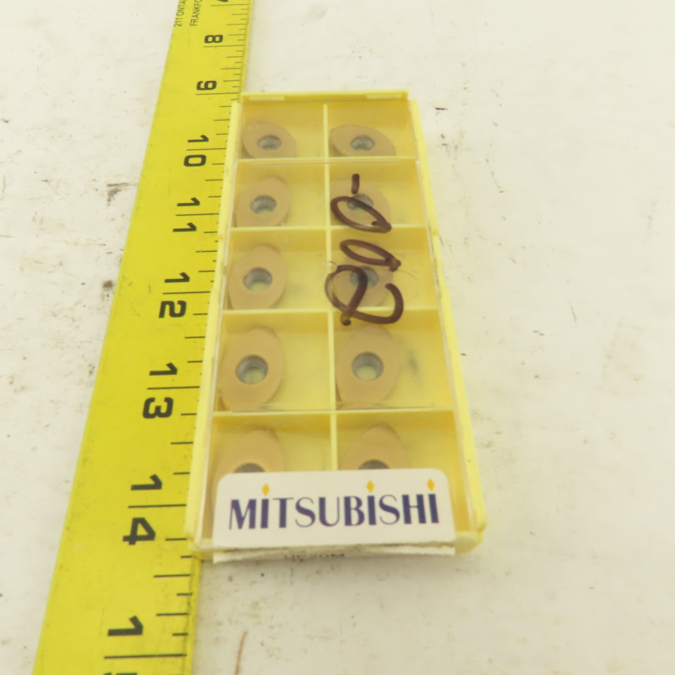 Mitsubishi UPE162C Turning Carbide Indexing Cutter Insert UP20M Lot Of 10