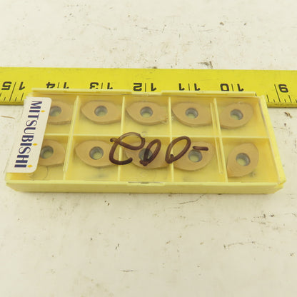 Mitsubishi UPE162C Turning Carbide Indexing Cutter Insert UP20M Lot Of 10