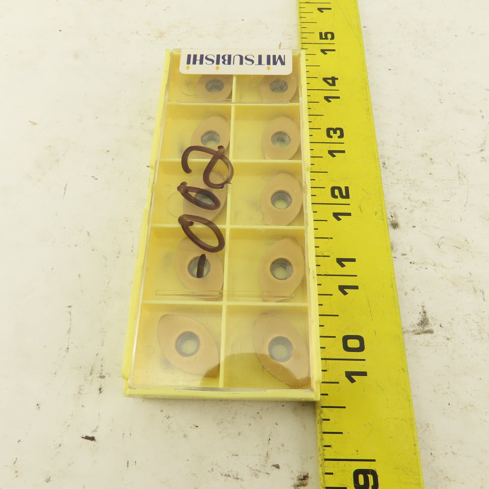 Mitsubishi UPE162C Turning Carbide Indexing Cutter Insert UP20M Lot Of 10