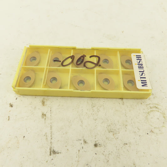 Mitsubishi UPE162C Turning Carbide Indexing Cutter Insert UP20M Lot Of 10