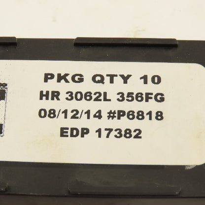 Horizon HR 3062L 356FG Notch Style Grooving Insert Carbide Lot Of 10