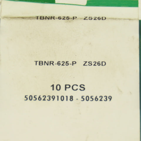 Tool-Flo TBNR625PZS26D Carbide Turning Indexing Insert Lot Of 6