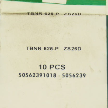 Tool-Flo TBNR625PZS26D Carbide Turning Indexing Insert Lot Of 6