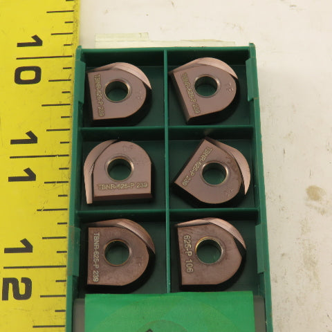 Tool-Flo TBNR625PZS26D Carbide Turning Indexing Insert Lot Of 6