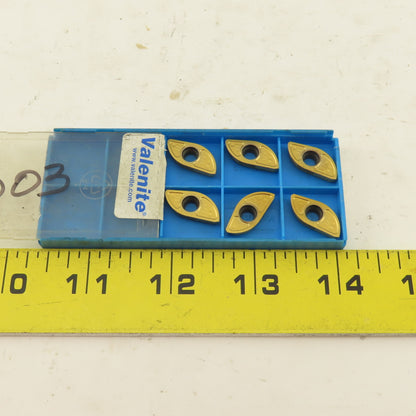 Valenite ZP A075 ER-31 Carbide Indexing Insert 20745 Lot Of 6