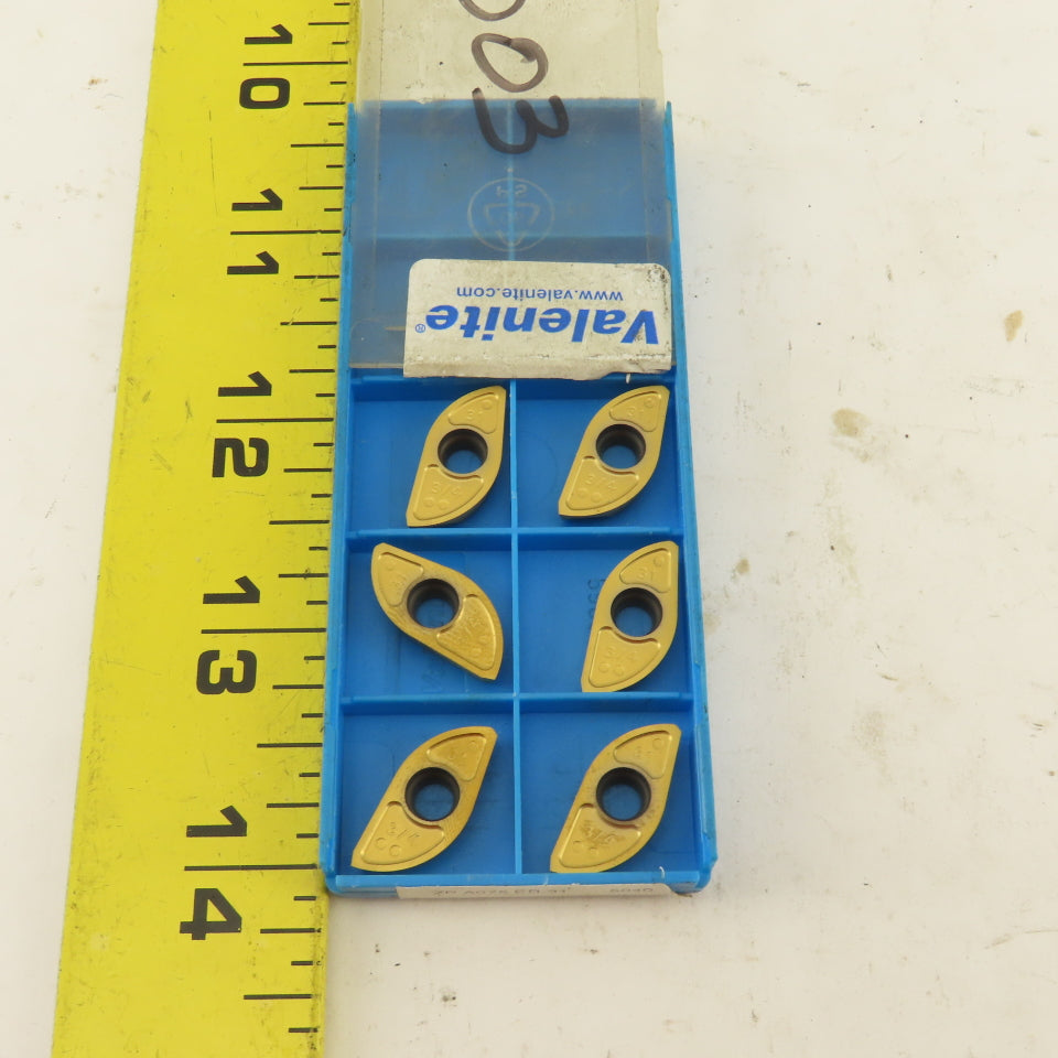 Valenite ZP A075 ER-31 Carbide Indexing Insert 20745 Lot Of 6